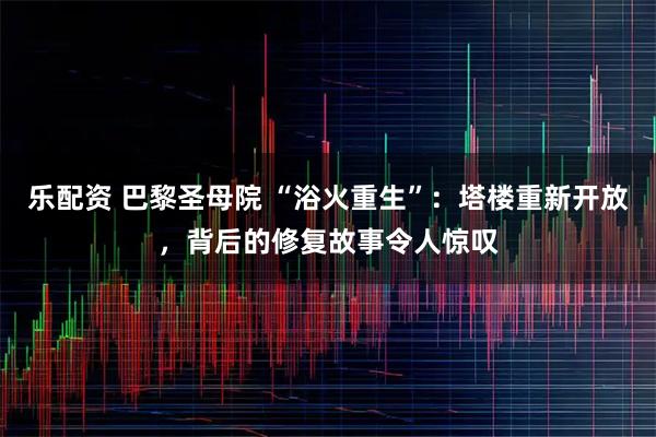 乐配资 巴黎圣母院 “浴火重生”：塔楼重新开放，背后的修复故事令人惊叹