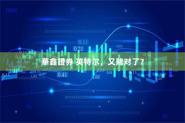 華鑫證券 英特尔，又赌对了？