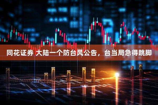 同花证券 大陆一个防台风公告，台当局急得跳脚